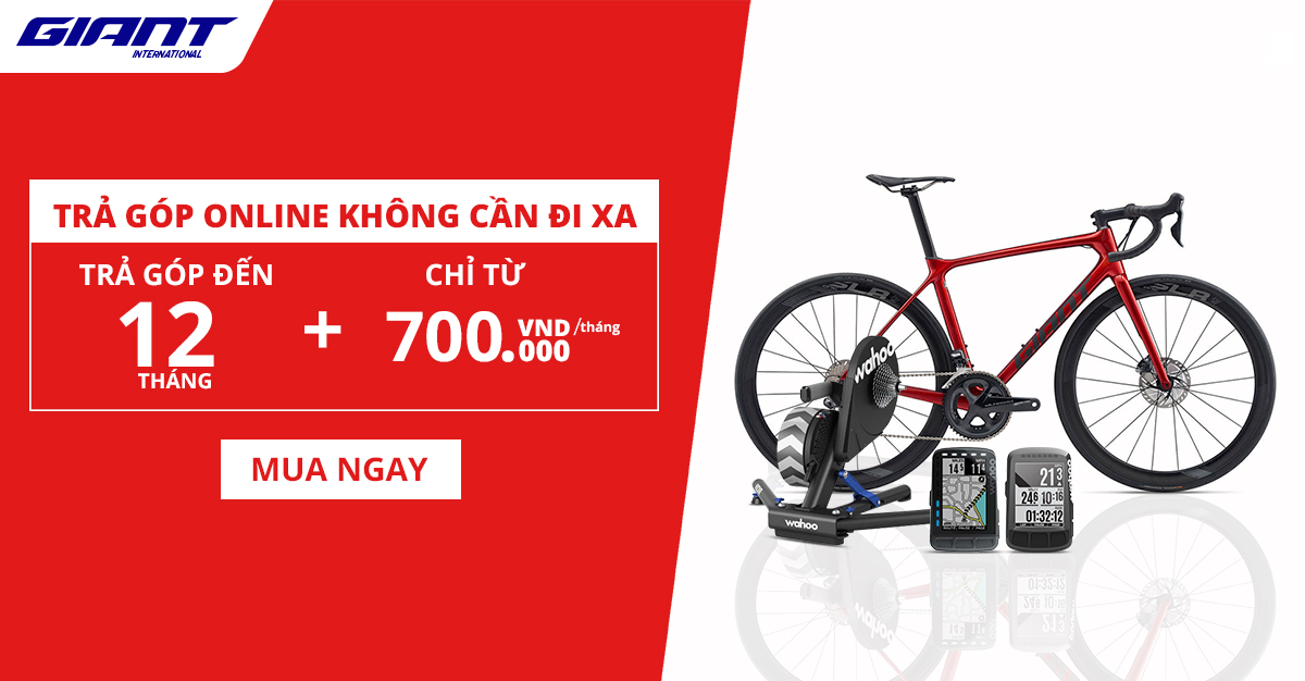 HƯỚNG DẪN MUA XE ĐẠP GIANT TRẢ GÓP ONLINE BẰNG THẺ TÍN DỤNG