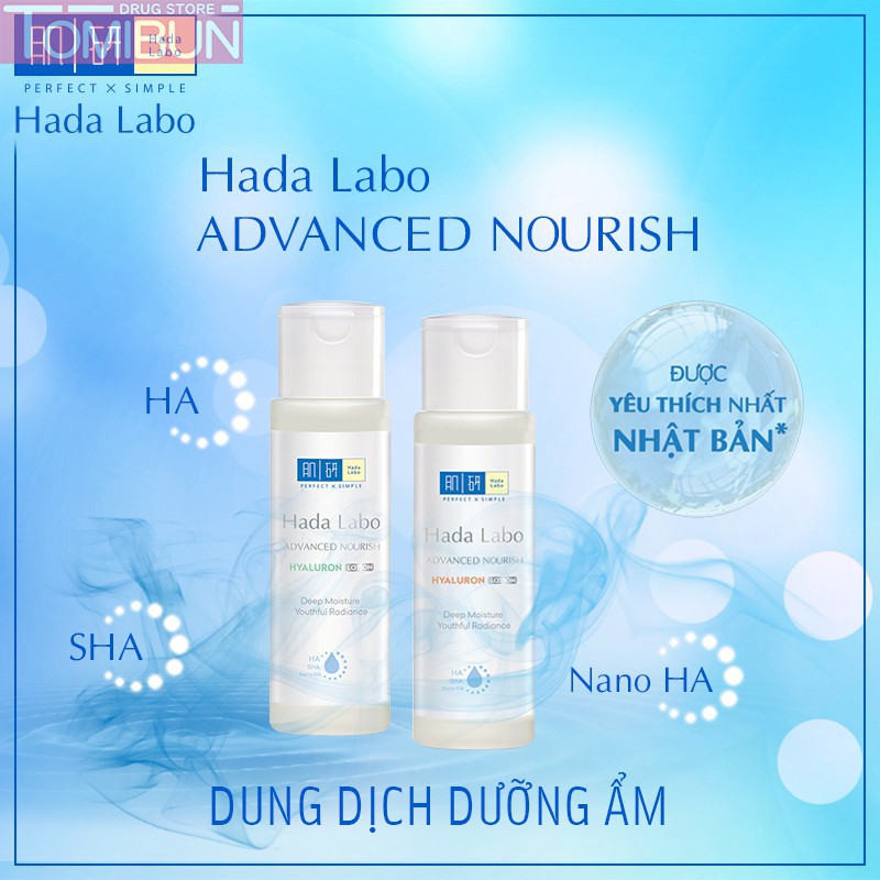 LOTION DƯỠNG ẨM TỐI ƯU DA THƯỜNG HADA LABO ADVANCED NOURISH