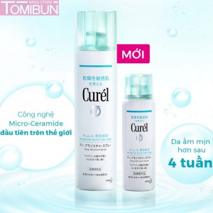 XỊT DƯỠNG DA CẤP ẨM CHUYÊN SÂU CUREL INTENSIVE MOISTURE CARE DEEP MOISTURE SPRAY