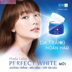 KEM DƯỠNG SÁNG DA HADA LABO PERFECT WHITE ARBUTIN CREAM