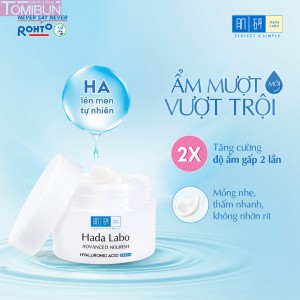 KEM DƯỠNG ẨM CHO MỌI LOẠI DA HADA LABO ADVANCED NOURISH HYALURON CREAM