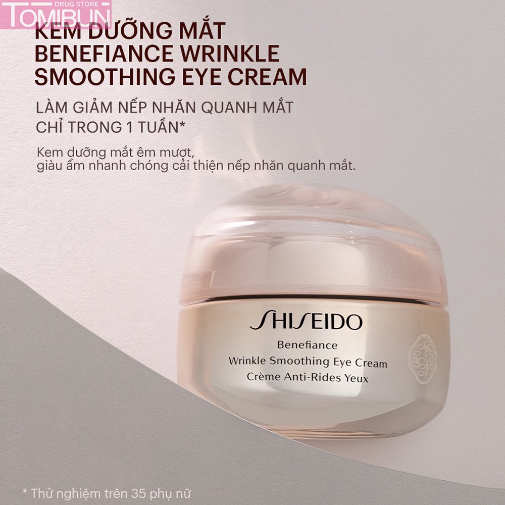 KEM DƯỠNG MẮT BENEFIANCE WRINKLE SMOOTHING EYE CREAM