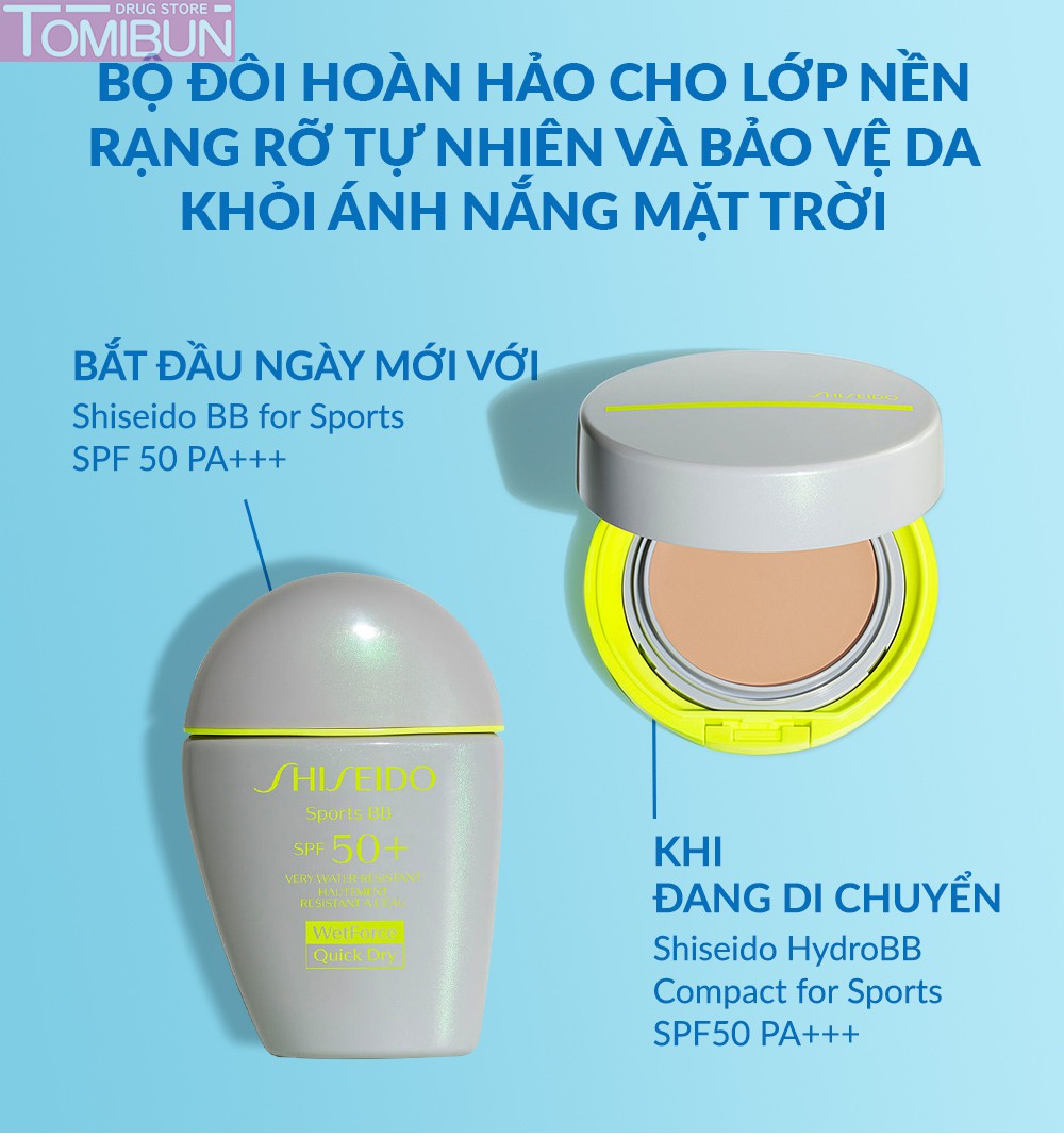 KEM NỀN CHỐNG NẮNG BB FOR SPORTS