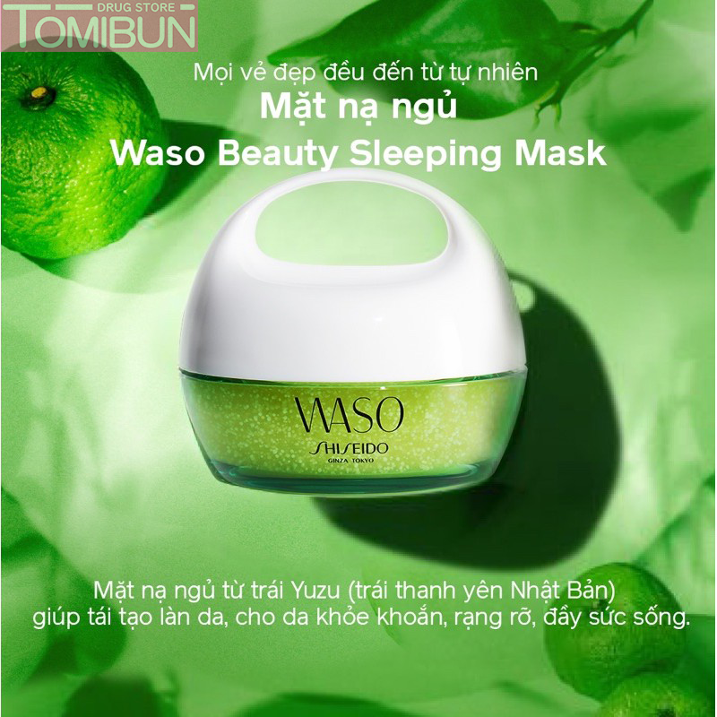 MẶT NẠ NGỦ SHISEIDO WASO BEAUTY SLEEPING MASK