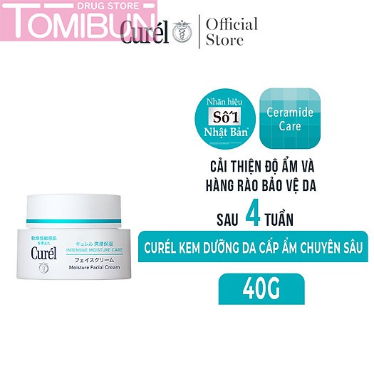 KEM DƯỠNG CẤP ẨM CHUYÊN SÂU CURÉL INTENSIVE MOISTURE CARE MOISTURE FACIAL CREAM