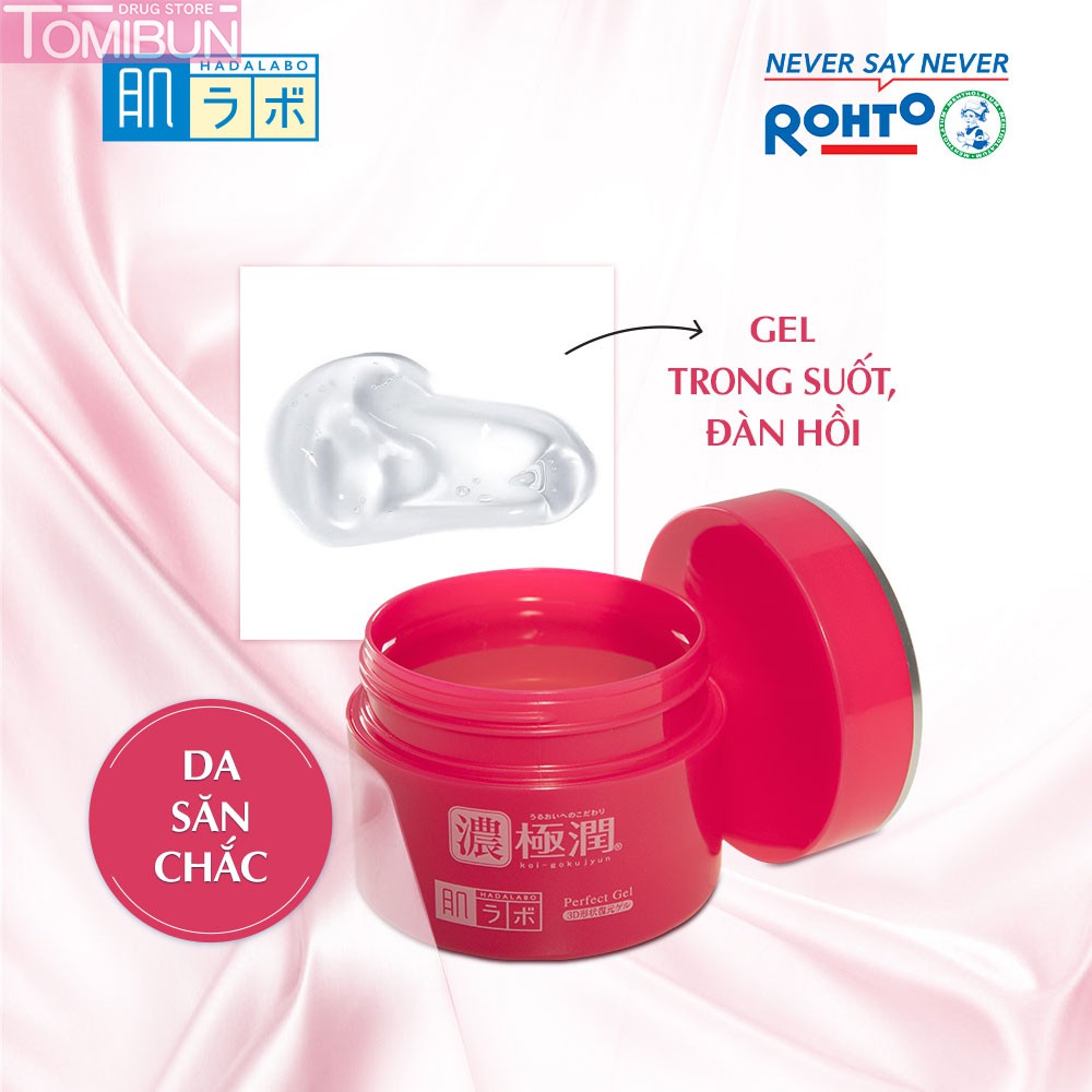 GEL DƯỠNG ẨM CHỐNG LÃO HÓA HADA LABO KOI-GOKUJYUN 3D PERFECT GEL