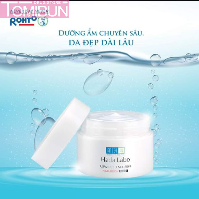 KEM DƯỠNG ẨM CHO MỌI LOẠI DA HADA LABO ADVANCED NOURISH HYALURON CREAM