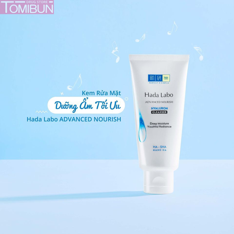 BỘ SẢN PHẨM DƯỠNG ẨM SÂU DA TRONG MƯỚT HADA LABO ADVANCED NOURISH TRIAL SET