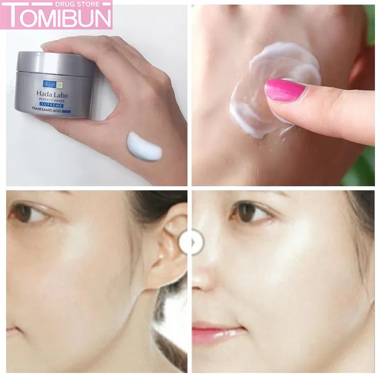 KEM DƯỠNG TRẮNG TOÀN DIỆN HADA LABO PERFECT WHITE SUPREME CREAM