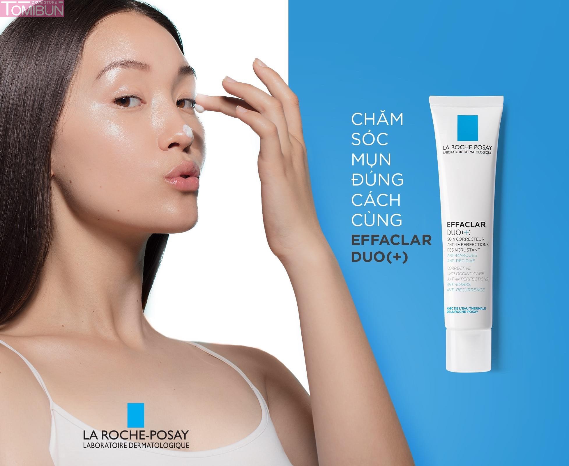 KEM GIẢM MỤN NGỪA THÂM LA ROCHE-POSAY EFFACLAR DUO+