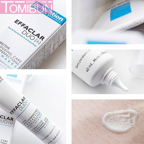 KEM GIẢM MỤN NGỪA THÂM LA ROCHE-POSAY EFFACLAR DUO+