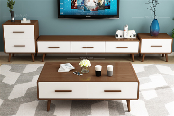 Bàn trà gỗ công nghiệp BT-23