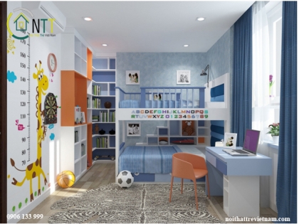 Thiết kế nội thất phòng trẻ em
