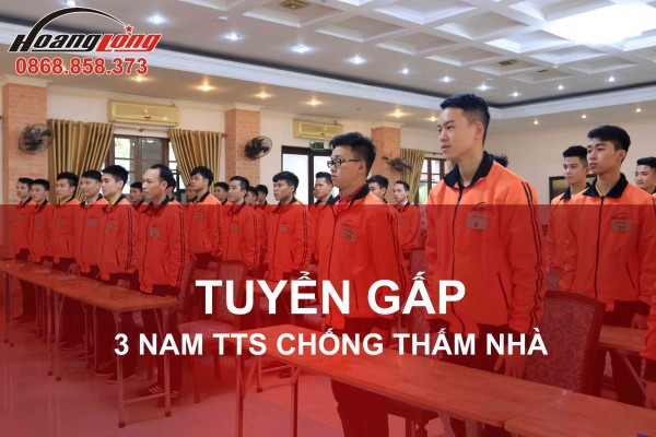 3 NAM TTS LÀM CHỐNG THẤM