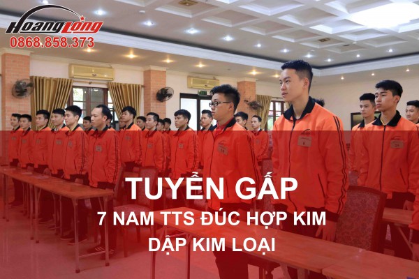 7 NAM TTS ĐÚC HỢP KIM, DẬP KIM LOẠI