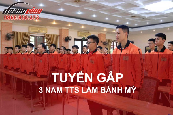 3 NAM TTS LÀM BÁNH MỲ