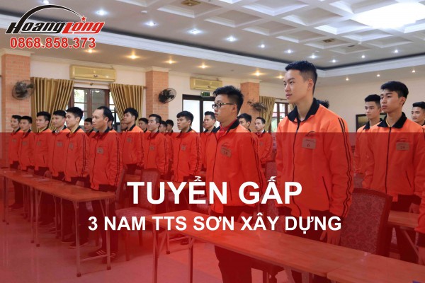 3 NAM TTS SƠN XÂY DỰNG