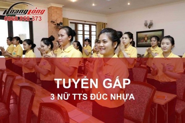 3 NỮ TTS ĐÚC NHỰA