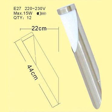 ĐÈN TƯỜNG INOX CAO CẤP ROL251