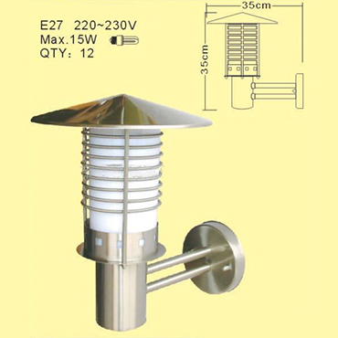 ĐÈN TƯỜNG INOX PHONG CÁCH HIỆN ĐẠI ROL262