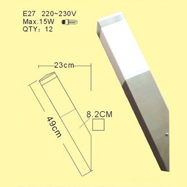 ĐÈN TƯỜNG PHONG CÁCH HIỆN ĐẠI ROL231