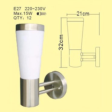 ĐÈN TƯỜNG TRANG TRÍ SÂN VƯỜN ROL223